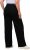 Ulla Popken Mary Fit Wide Leg Stretch Jeans Black - Jeans & Bukser i Store Størrelser – Plus Size - Jeans og bukser, EU 42-70