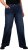 Ulla Popken Mary Fit Wide Leg Stretch Jeans Blue Denim - Jeans & Bukser i Store Størrelser – Plus Size - 
