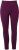 Ulla Popken Quick Dry Moisture Wicking Stretch Ski Leggings Grape Red - Jeans & Bukser i Store Størrelser – Plus Size - 