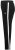 Ulla Popken Side Stripe Adjustable Drawstring Waist Joggers Black - Jeans & Bukser i Store Størrelser – Plus Size - 