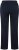 Ulla Popken Side Stripe Adjustable Drawstring Waist Joggers Navy - Jeans & Bukser i Store Størrelser – Plus Size - 