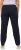 Ulla Popken Side Stripe Adjustable Drawstring Waist Joggers Navy - Jeans & Bukser i Store Størrelser – Plus Size - 