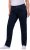 Ulla Popken Mony Elastic Waist Zip Pocket Jeans Dark Blue Denim - Jeans & Bukser i Store Størrelser – Plus Size - Jeans og bukser, EU 42-70