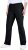 Ulla Popken Bengaline Elastic Waist Thermal Pants Black - Jeans & Bukser i Store Størrelser – Plus Size - Jeans og bukser, EU 42-70