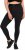 Ulla Popken Lightfit Quick Drying Leggings Black - Jeans & Bukser i Store Størrelser – Plus Size - Jeans og bukser, EU 42-70