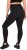 Ulla Popken Lightfit Quick Drying Leggings Black - Jeans & Bukser i Store Størrelser – Plus Size - Jeans og bukser, EU 42-70