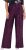 Ulla Popken Wide Leg Sequined Pants Mulberry - Jeans & Bukser i Store Størrelser – Plus Size - 