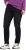Ulla Popken Rhinestone Detail Stretch Fit Jeans Black - Jeans & Bukser i Store Størrelser – Plus Size - 