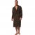 JP1880 Bathrobe Extra Soft Terry Cloth Brown - Undertøy & badetøy - Undertøy store størrelser 