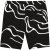 JP1880 Bermuda Shorts Soft Viscose All-over Print Black - Shorts - Store shorts - W40-W60