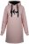 Nora Mikken KADRI Long Hoodie PINK - Gensere og hettegensere - 