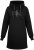 Nora Mikken KADRI WHITE Long Hoodie Black - Gensere og hettegensere - 