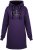Nora Mikken KADRI WHITE Long Hoodie Purple - Gensere og hettegensere - 