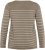 Kaffe Curve Linia Boatneck Pullover Morel Melange with Silver Lurex - Strikkegensere - 