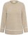Kaffe Curve Jina Knit Pullover Feather Grey Melange - Strikkegensere - 