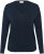 Kaffe Curve Lizzy Long Sleeve Pullover Midnight Marine - Strikkegensere - 