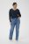 Kaffe Curve Lizzy Long Sleeve Pullover Midnight Marine - Strikkegensere - 