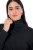 Ulla Popken Basic Long Sleeve Slim Fit Turtleneck Black - Hettegensere og collegegensere - Myke gensere, hettegensere og strikk