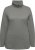 Ulla Popken Basic Long Sleeve Slim Fit Turtleneck Grey - Hettegensere og collegegensere - 