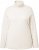 Ulla Popken Basic Long Sleeve Slim Fit Turtleneck Natural - Hettegensere og collegegensere - 