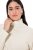 Ulla Popken Basic Long Sleeve Slim Fit Turtleneck Natural - Hettegensere og collegegensere - Myke gensere, hettegensere og strikk