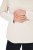 Ulla Popken Basic Long Sleeve Slim Fit Turtleneck Natural - Hettegensere og collegegensere - Myke gensere, hettegensere og strikk