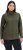 Ulla Popken Basic Long Sleeve Slim Fit Turtleneck Olive - Hettegensere og collegegensere - 