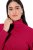 Ulla Popken Basic Long Sleeve Slim Fit Turtleneck Red - Hettegensere og collegegensere - Myke gensere, hettegensere og strikk