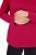 Ulla Popken Basic Long Sleeve Slim Fit Turtleneck Red - Hettegensere og collegegensere - Myke gensere, hettegensere og strikk