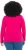 Ulla Popken Basic Long Sleeve Slim Fit Turtleneck Red Pink - Hettegensere og collegegensere - 