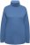 Ulla Popken Basic Long Sleeve Slim Fit Turtleneck Ink Blue - Hettegensere og collegegensere - Myke gensere, hettegensere og strikk