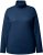 Ulla Popken Basic Long Sleeve Slim Fit Turtleneck Dark Blue - Hettegensere og collegegensere - Myke gensere, hettegensere og strikk