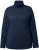 Ulla Popken Basic Long Sleeve Slim Fit Turtleneck Navy Blue - Hettegensere og collegegensere - 