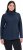 Ulla Popken Basic Long Sleeve Slim Fit Turtleneck Navy Blue - Hettegensere og collegegensere - 