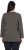 Ulla Popken Back To Basics V-Neck Relaxed Fit Cotton Tee Graphite Grey - T-skjorter - 