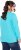 Ulla Popken Back To Basics V-Neck Relaxed Fit Cotton Tee Deep Aqua - T-skjorter - 