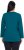 Ulla Popken Back To Basics V-Neck Relaxed Fit Cotton Tee Cerulean - T-skjorter - 