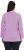 Ulla Popken Back To Basics V-Neck Relaxed Fit Cotton Tee Lavender - T-skjorter - 