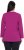 Ulla Popken Back To Basics V-Neck Relaxed Fit Cotton Tee Berry - T-skjorter - 