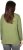 Ulla Popken Cold Dyed Sequined Heart Long Sleeve Tee Sage Green - Trykket T-skjorter for dame - 
