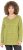 Ulla Popken Allover Graphic Long Sleeve Tee Avocado Green - Trykket T-skjorter for dame - 