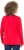 Ulla Popken Metallic Graphic Holiday Tee Salsa Red - Trykket T-skjorter for dame - 
