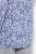 Ulla Popken Allover Printed Pleated Long Sleeve Tee Dark Blue - Trykket T-skjorter for dame - T-skjorter med trykk for dame