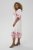 Kaffe Curve Rosa Midi Dress White Rose Border Flower - Kjoler - 