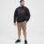 North Latitude Sweatshirt Black TALL - HERREKLÆR MT-6XLT - Klær for høye menn