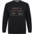 North Latitude Sweatshirt Black TALL - HERREKLÆR MT-6XLT - Klær for høye menn