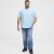 North Latitude Shirt Short Sleeve Turquoise - Skjorter - Store skjorter - 2XL-8XL