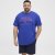 North Latitude T-shirt Printed Short Sleeve Blue - T-skjorter - Store T-skjorter - 2XL-14XL
