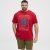 North Latitude T-Shirt Printed Short Sleeve Red - T-skjorter - Store T-skjorter - 2XL-14XL