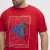 North Latitude T-Shirt Printed Short Sleeve Red - T-skjorter - Store T-skjorter - 2XL-14XL